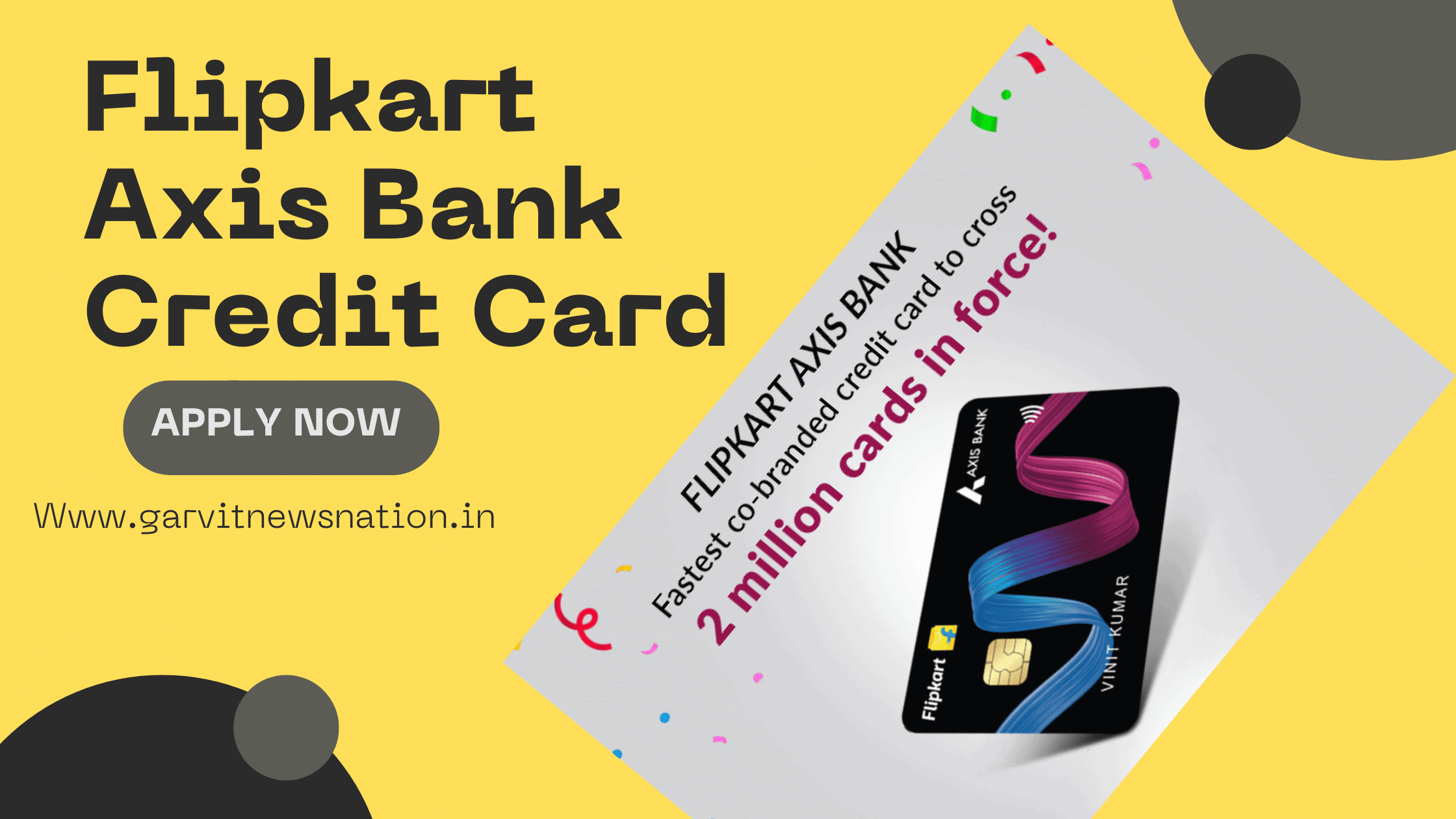 Flipkart Axis Bank Credit Card