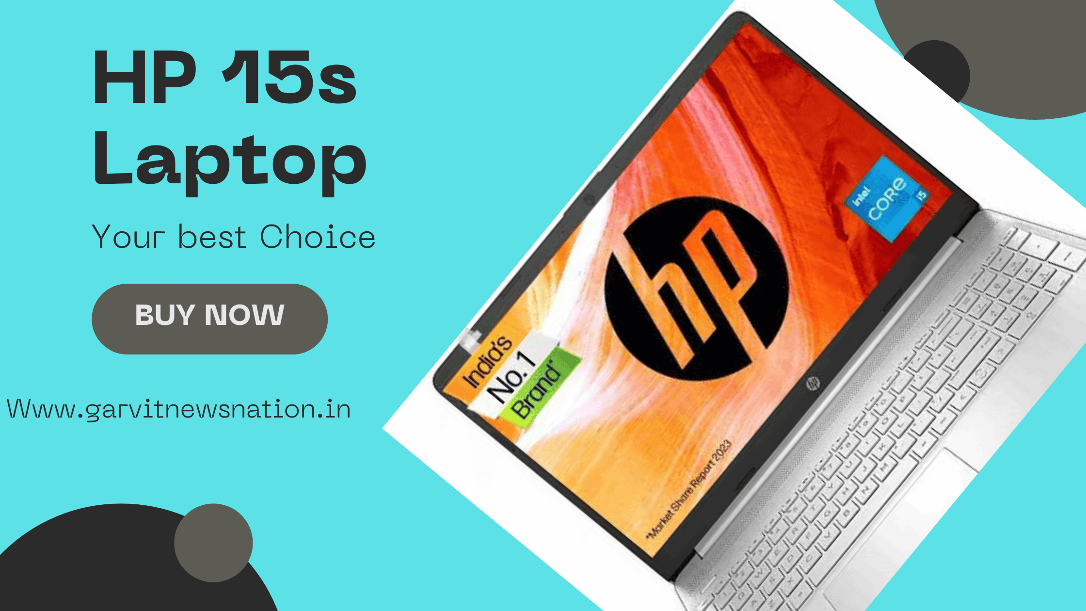 HP 15s Laptop